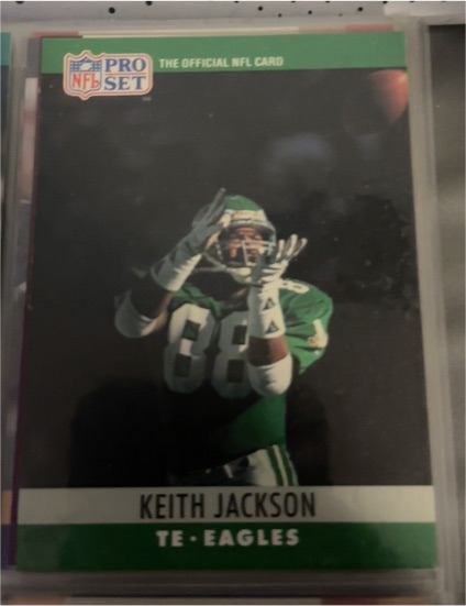 1990 Pro Set #248 Keith Jackson — front