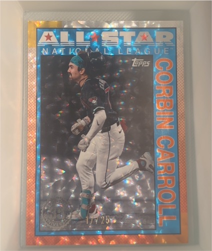 2025 Topps Series 2 1990 Topps All-Star #90AS-13 Corbin Carroll — front