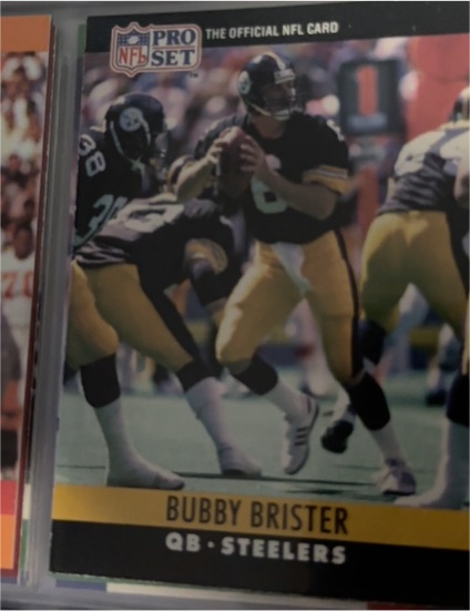 1990 Pro Set #267 Bubby Brister — front