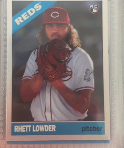 2025 Topps Heritage #H25-15 Rhett Lowder — front