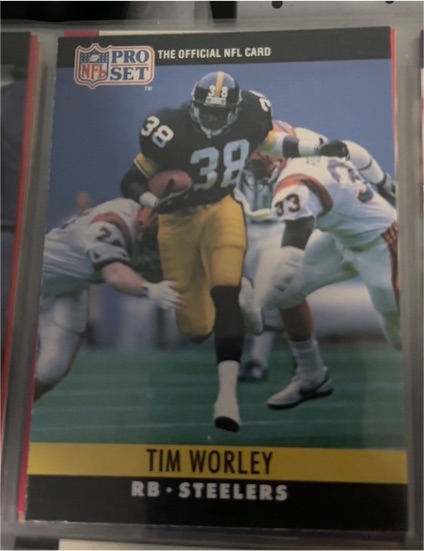 1990 Pro Set #274 Tim Worley — front