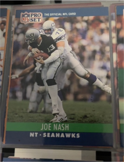 1990 Pro Set #304 Joe Nash — front