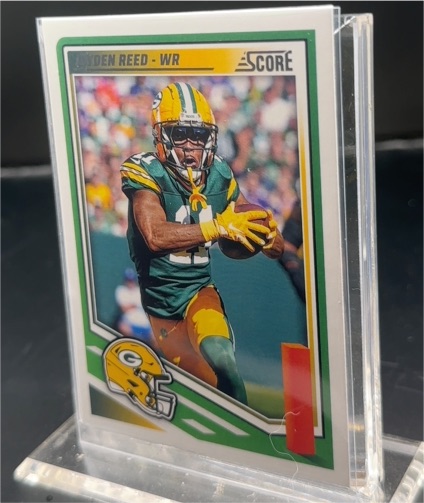 2025 Panini Score #205 Jayden Reed — front