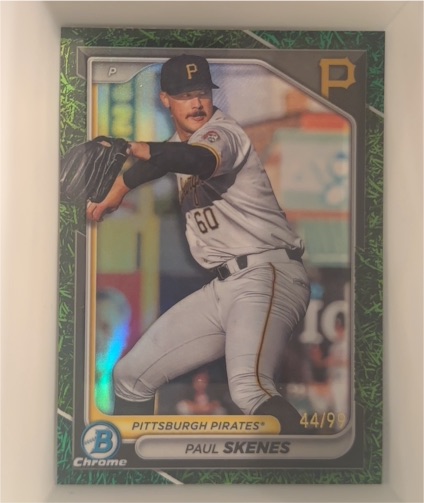 2024 Bowman Chrome #BCP-125 Paul Skenes — front