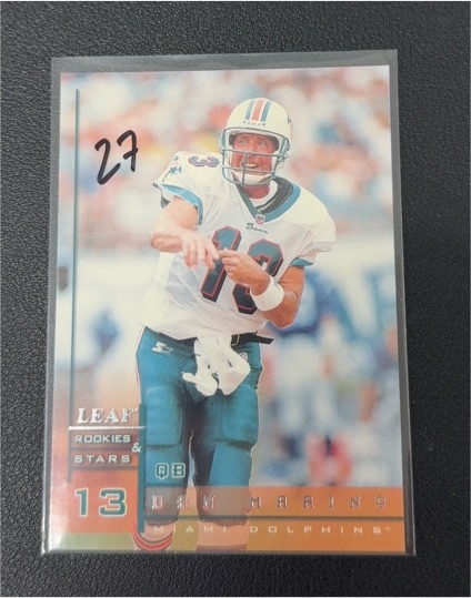 1998 Leaf Rookies & Stars #113 Dan Marino — front