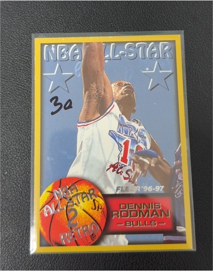 1996-97 Fleer NBA All-Star Retro #296 Dennis Rodman — front