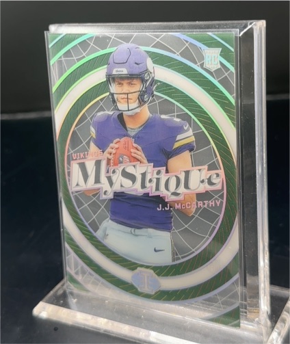 2024 Panini Illusions Mystique #8 J.J. McCarthy — front