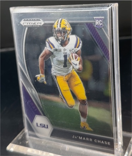 2021 Panini Prizm Draft Picks #112 Ja'Marr Chase — front