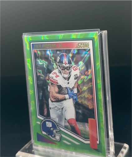 2025 Panini Score #192 Theo Johnson — front