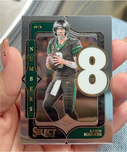 2024 Panini Select - Select Numbers #16 Aaron Rodgers — front