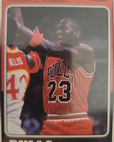 1988 Fleer #23 Michael Jordan — front