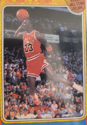 1988 Fleer #120 Michael Jordan — front