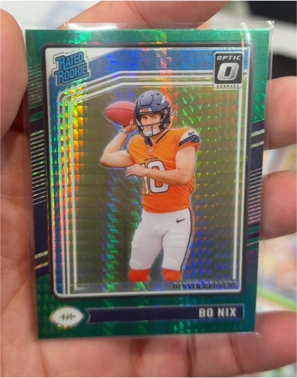 2024 Donruss Optic #209 Bo Nix — front