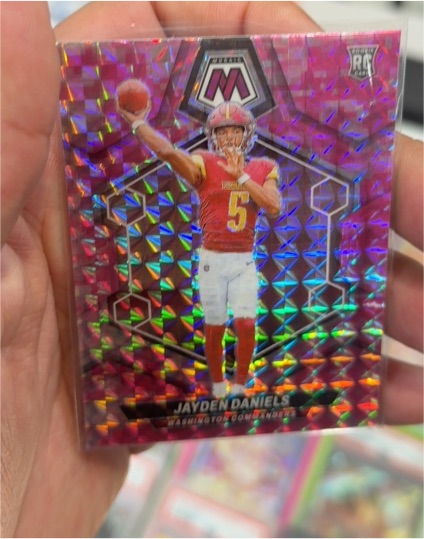 2024 Panini Mosaic #302 Jayden Daniels — front