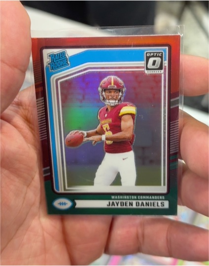2024 Panini Donruss Optic #248 Jayden Daniels — front