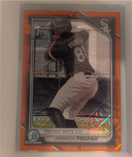 2024 Bowman Chrome #BCP-218 Jurdrick Profar — front