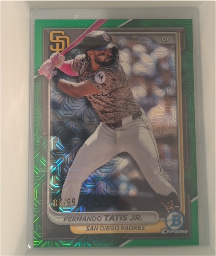 2024 Bowman Chrome #92 Fernando Tatis Jr. — front