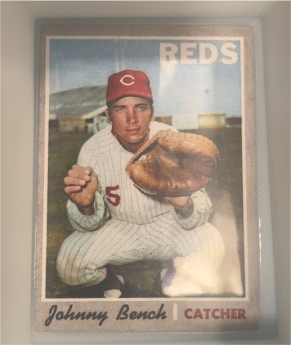 1970 Topps #660 Johnny Bench — front