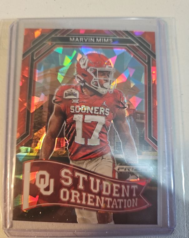 2023 Panini Prizm Draft Picks #SO-20 Marvin Mims Student Orientation — front