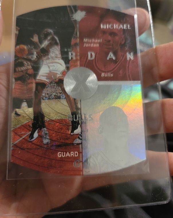 1997-98 Upper Deck SPx #6 Michael Jordan — front