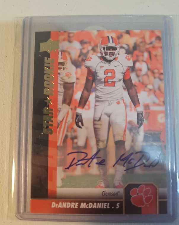 2011 Upper Deck Star Rookie DeAndre McDaniel — front