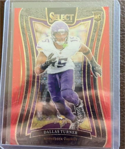 2024 Panini Select Suite Level #323 Dallas Turner Rookie — front