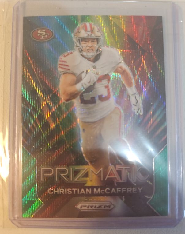 2023 Panini Prizm #14 Christian McCaffrey — front