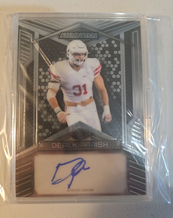 2023 Wild Card Alumination #01 Derek Parish — front