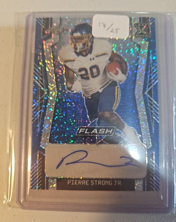 2022 Leaf Flash #BA-PS1 Pierre Strong Jr. — front