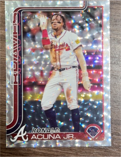 2025 Topps Series 1 #207 Ronald Acuña Jr. — front