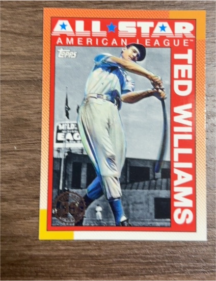 2025 Topps Series 2 #90AS-8 Ted Williams — front
