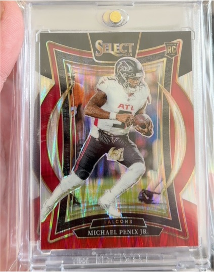 2024 Panini Select Concourse #80 Michael Penix Jr. — front