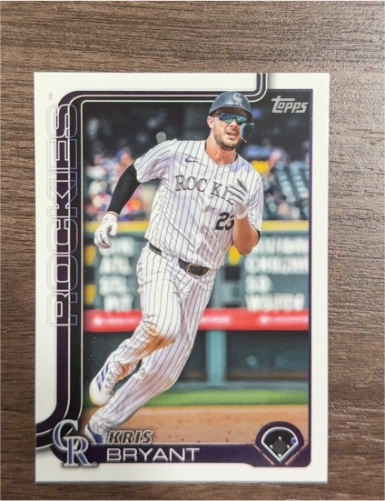 2025 Topps #405 Kris Bryant — front