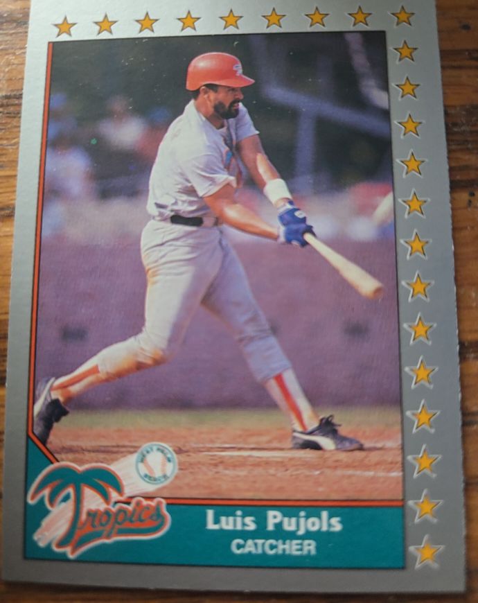 1990 Pacific Senior League #167 Luis Pujols — front
