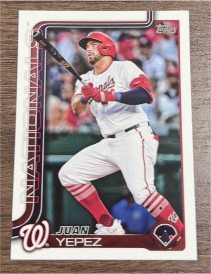 2025 Topps Series 2 #679 Juan Yepez — front