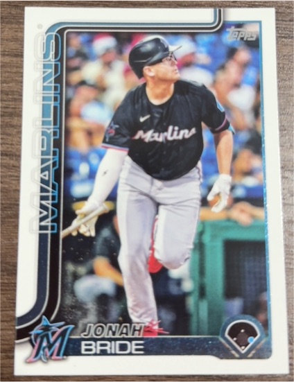 2025 Topps Series 2 #585 Jonah Bride — front