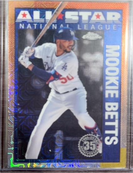 2025 Topps Series 2 1990 Topps Chrome All Star #90ASC-33 Mookie Betts — front
