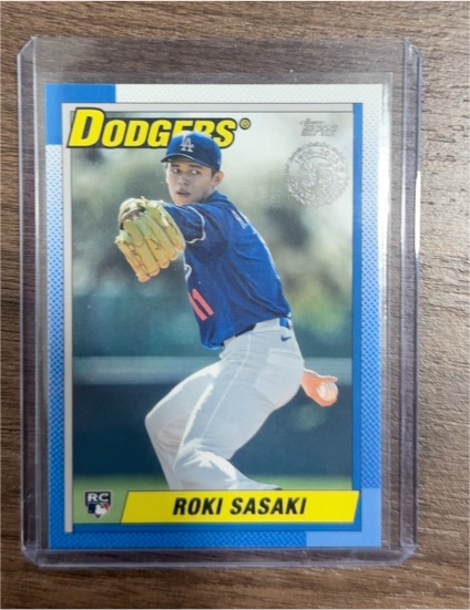 2025 Topps Series 2 #90B2-37 Roki Sasaki — front
