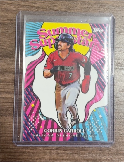 2025 Topps Series 2 Summer Superstars #SS-3 Corbin Carroll — front