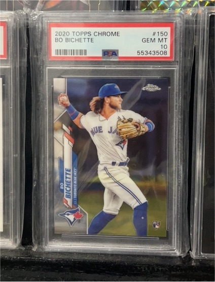 2020 Topps Chrome #150 Bo Bichette — front