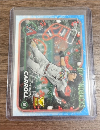 2024 Topps Holiday #H42 Corbin Carroll — front