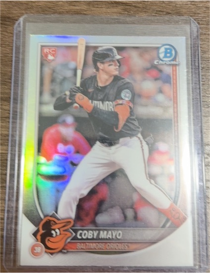 2025 Bowman Chrome #37 Coby Mayo — front
