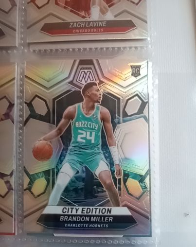 2023-24 Panini Mosaic City Edition #277 Brandon Miller — front