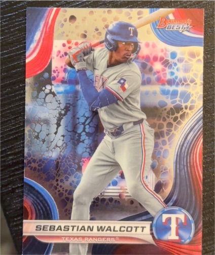 2024 Bowman's Best #TP-26 Sebastian Walcott — front