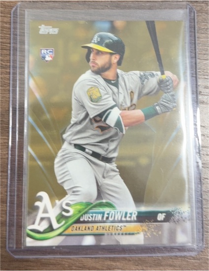 2018 Topps Update #US95 Dustin Fowler — front