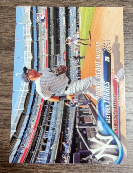 2018 Topps Update #US191 Gleyber Torres — front