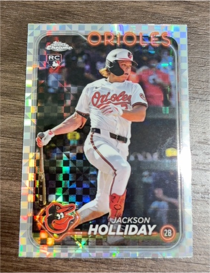 2024 Topps Chrome Update #USC200 Jackson Holliday — front