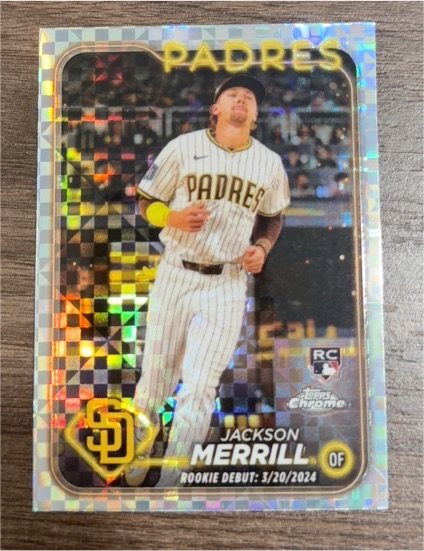 2024 Topps Chrome Update Series #USC57 Jackson Merrill — front