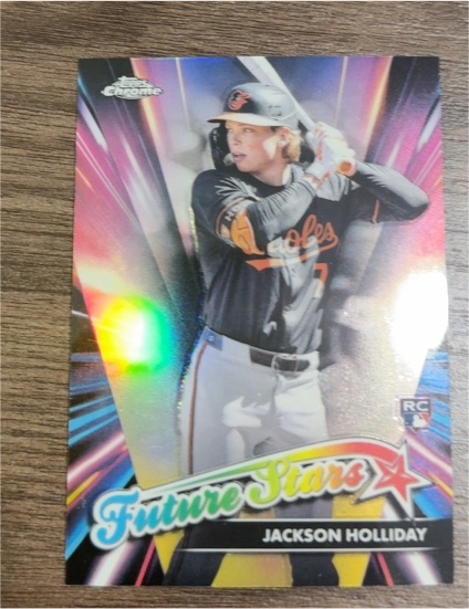 2024 Topps Chrome Update #FSU-15 Jackson Holliday Future Stars — front