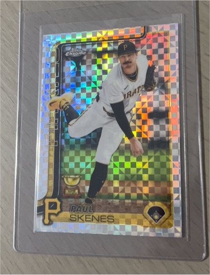 2025 Topps Chrome #300 Paul Skenes — front